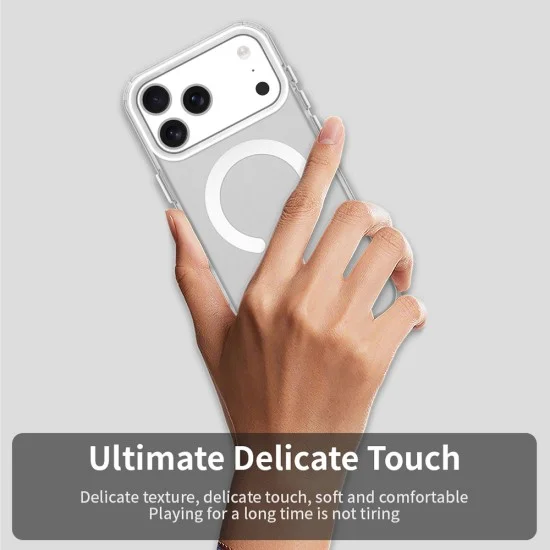 Калъф Techsuit CandyCase MagSafe - iPhone 18 Pro Max / iPhone 17 Pro Max - Бял