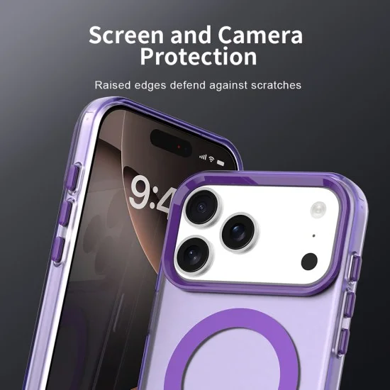 Калъф Techsuit CandyCase MagSafe - iPhone 18 Pro Max / iPhone 17 Pro Max - Лилав