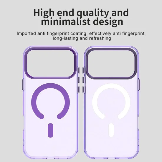 Калъф Techsuit CandyCase MagSafe - iPhone 18 Pro Max / iPhone 17 Pro Max - Лилав