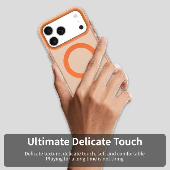Калъф Techsuit CandyCase MagSafe - iPhone 18 Pro Max / iPhone 17 Pro Max - Оранжев