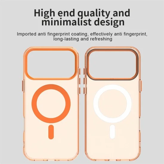 Калъф Techsuit CandyCase MagSafe - iPhone 18 Pro Max / iPhone 17 Pro Max - Оранжев