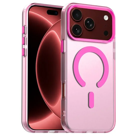 Калъф Techsuit CandyCase MagSafe - iPhone 18 Pro Max / iPhone 17 Pro Max - Розов