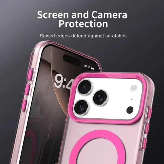 Калъф Techsuit CandyCase MagSafe - iPhone 18 Pro Max / iPhone 17 Pro Max - Розов