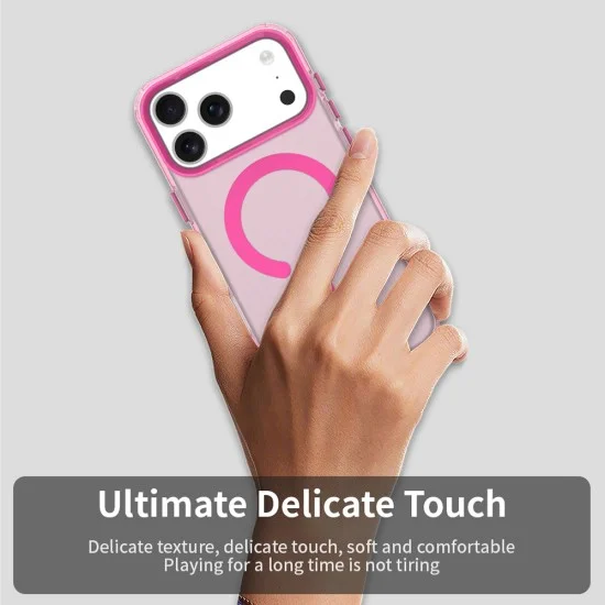 Калъф Techsuit CandyCase MagSafe - iPhone 18 Pro Max / iPhone 17 Pro Max - Розов