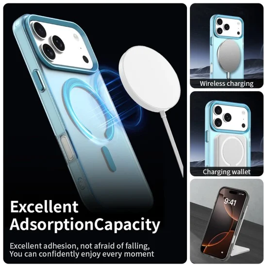 Калъф Techsuit CandyCase MagSafe - iPhone 18 Pro Max / iPhone 17 Pro Max - Син