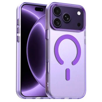 Калъф Techsuit CandyCase MagSafe - iPhone 18 Pro / iPhone 17 Pro - Лилав