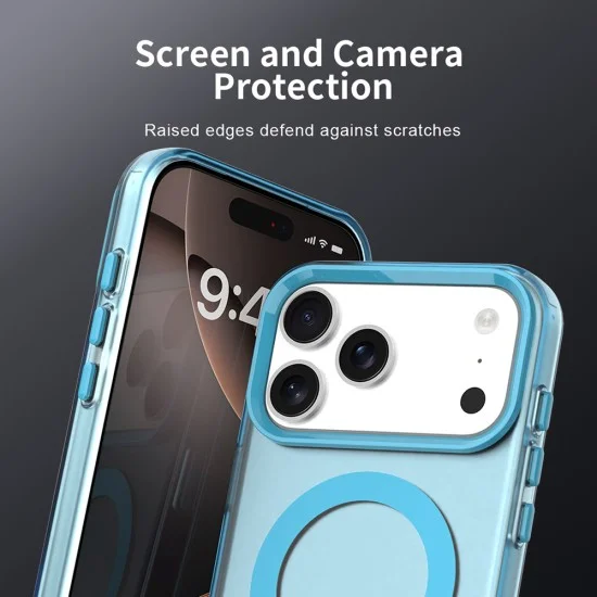 Калъф Techsuit CandyCase MagSafe - iPhone 18 Pro / iPhone 17 Pro - Син
