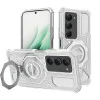 Калъф – Techsuit Carbon Shield PRO – Xiaomi Redmi 15 4G / Redmi 15 5G – Прозрачно бял