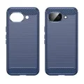 Калъф Techsuit Carbon Silicone - Google Pixel 10a - Син