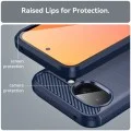 Калъф Techsuit Carbon Silicone - Google Pixel 10a - Син