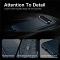 Калъф Techsuit Carbon Silicone - Google Pixel 11 / Pixel 11 Pro - Син