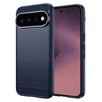 Калъф Techsuit Carbon Silicone - Google Pixel 11 / Pixel 11 Pro - Син