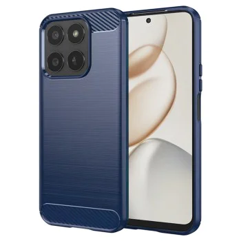 Калъф – Techsuit Carbon Silicone – Honor 400 Smart 5G / 400 Smart 4G / X7d 4G – Син