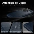 Калъф Techsuit Carbon Silicone - Honor 600 Smart - Син