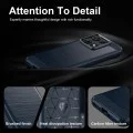 Калъф Techsuit Carbon Silicone - Motorola Edge 70 Max - Син