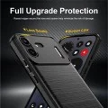 Калъф Techsuit Carbon Silicone - Nothing Phone (4b) - Черен