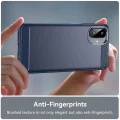 Калъф – Techsuit Carbon Silicone – Samsung Galaxy A07 4G – Син