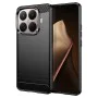 Калъф – Techsuit Carbon Silicone – Xiaomi 15T Pro – Черен