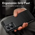 Калъф Techsuit Carbon Silicone - Xiaomi Redmi 17 4G / Redmi 17 5G - Черен