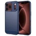 Калъф Techsuit Carbon Silicone - iPhone 18 Pro Max / iPhone 17 Pro Max - Син