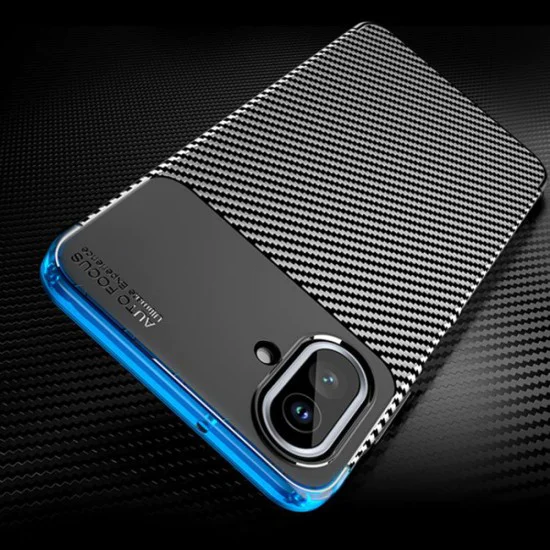 Калъф – Techsuit CarbonFiber – Samsung Galaxy A07 4G – Черен