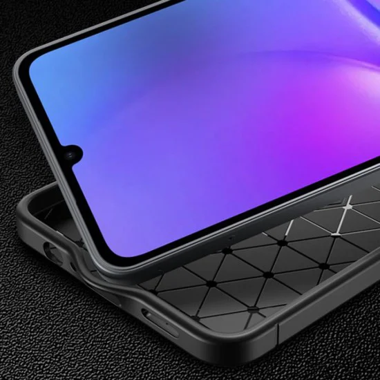 Калъф – Techsuit CarbonFiber – Samsung Galaxy A07 4G – Черен