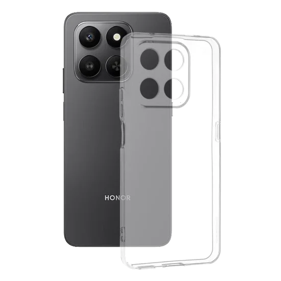 Калъф – Techsuit Clear Silicone – Honor 400 Smart 5G / 400 Smart 4G / X7d 4G – Прозрачен
