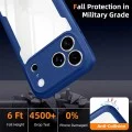 Калъф Techsuit - ColorVerse 360 Series + Screen Protector - iPhone 18 Pro Max / iPhone 17 Pro Max - Син