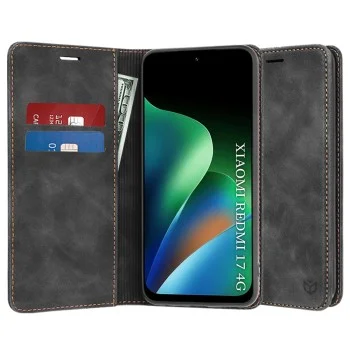Калъф Techsuit Confy Cover - Xiaomi Redmi 17 4G / Redmi 17 5G - Черен