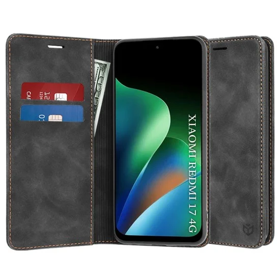 Калъф Techsuit Confy Cover - Xiaomi Redmi 17 4G / Redmi 17 5G - Черен