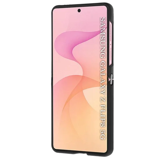 Калъф Techsuit Glinth - Samsung Galaxy Z Flip8 / Z Flip7 - Черен