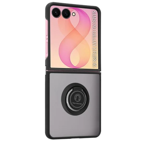 Калъф Techsuit Glinth - Samsung Galaxy Z Flip8 / Z Flip7 - Черен