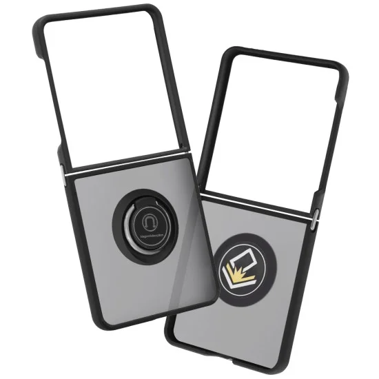 Калъф Techsuit Glinth - Samsung Galaxy Z Flip8 / Z Flip7 - Черен