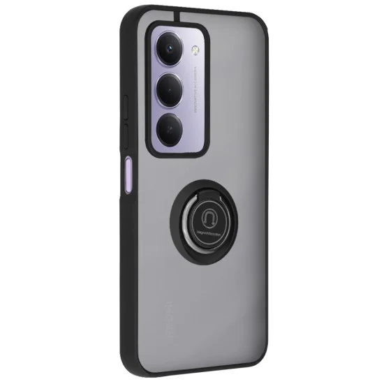 Калъф – Techsuit Glinth – Xiaomi Redmi 15 4G / Redmi 15 5G – Черен
