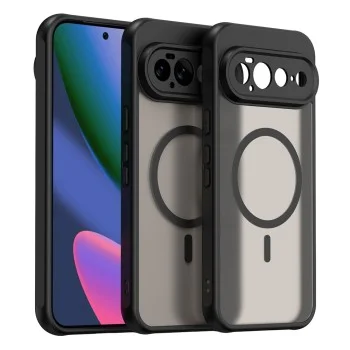 Калъф Techsuit HaloFrost II MagSafe - Google Pixel 11 Pro XL - Черен