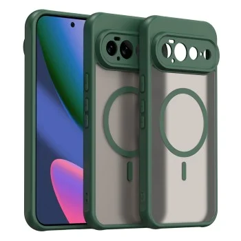 Калъф Techsuit HaloFrost II MagSafe - Google Pixel 11 Pro XL - Зелен