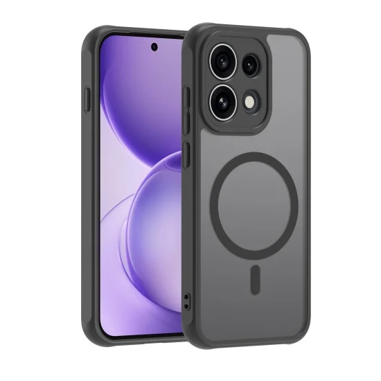 Калъф Techsuit HaloFrost II MagSafe - Oppo Reno16 F / Reno16 FS - Черен