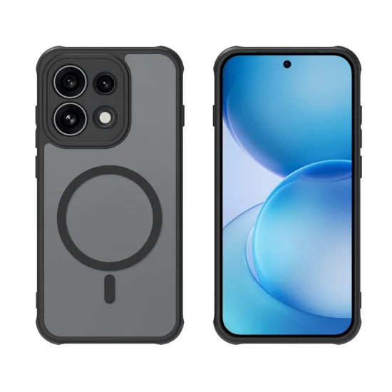Калъф Techsuit HaloFrost II MagSafe - Oppo Reno16 Pro - Черен