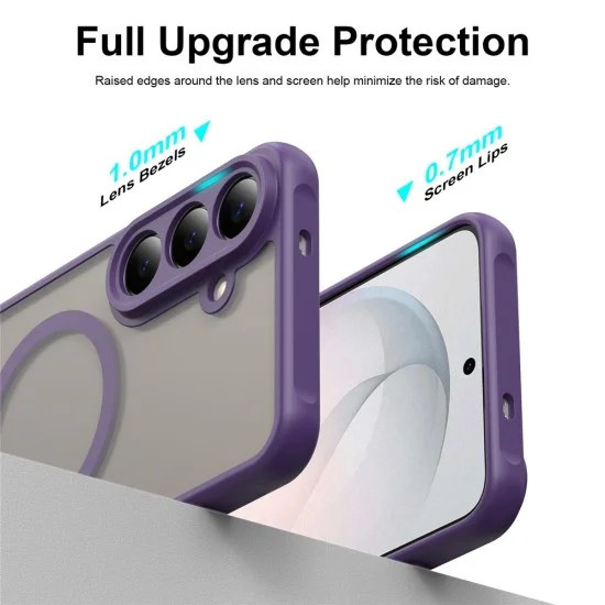 Калъф Techsuit HaloFrost II MagSafe - Samsung Galaxy S26 FE - Лилав