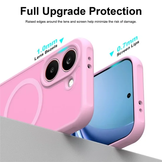 Калъф Techsuit HaloFrost II MagSafe - Samsung Galaxy S26 FE - Розов