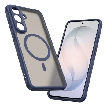 Калъф Techsuit HaloFrost II MagSafe - Samsung Galaxy S26 FE - Тъмно син