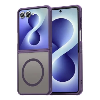 Калъф Techsuit - HaloFrost II MagSafe - Samsung Galaxy Z Flip8 - Лилав