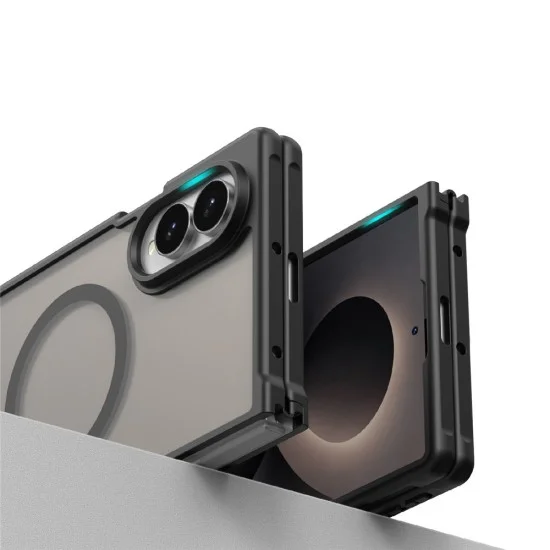 Калъф Techsuit - HaloFrost II MagSafe - Samsung Galaxy Z Fold8 - Тъмносин