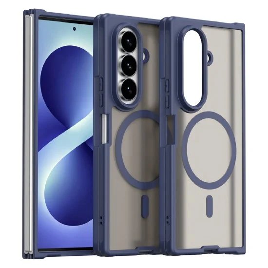 Калъф Techsuit - HaloFrost II MagSafe - Samsung Galaxy Z Fold8 Ultra - Тъмносин