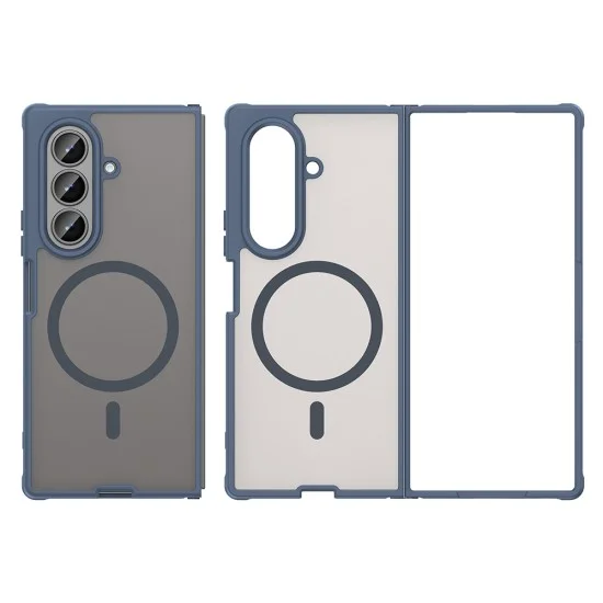 Калъф Techsuit - HaloFrost II MagSafe - Samsung Galaxy Z Fold8 Ultra - Тъмносин