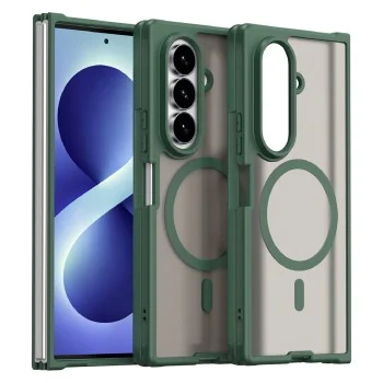 Калъф Techsuit - HaloFrost II MagSafe - Samsung Galaxy Z Fold8 Ultra - Зелен