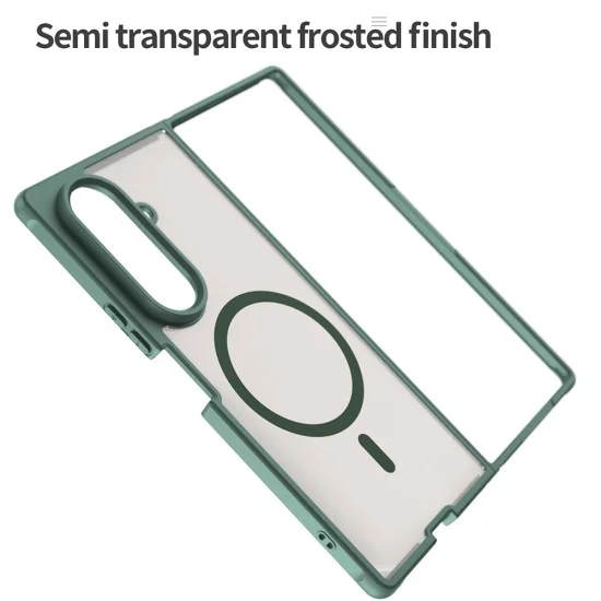 Калъф Techsuit - HaloFrost II MagSafe - Samsung Galaxy Z Fold8 Ultra - Зелен