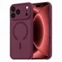 Калъф Techsuit - HaloFrost II MagSafe - iPhone 18 Pro Max / iPhone 17 Pro Max - Бордо