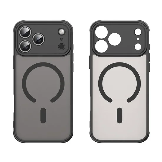 Калъф Techsuit HaloFrost II MagSafe - iPhone 18 Pro Max / iPhone 17 Pro Max - Черен