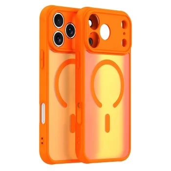 Калъф Techsuit HaloFrost II MagSafe - iPhone 18 Pro Max / iPhone 17 Pro Max - Оранжев